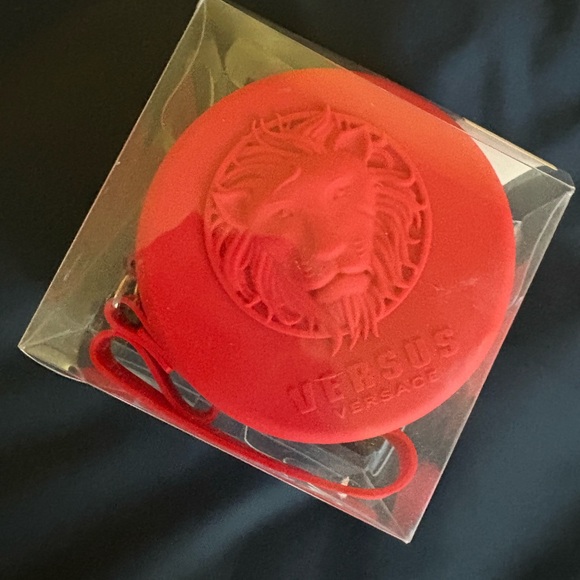 Versus Versace Red Men's Silicone Strap Watch with Medusa Accent - Picture 5 of 5